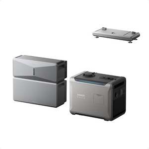 image:imageAnker SOLIX E10 Smart Inlet Box and Extra Battery 12kWh Expandable to 90kWh 10kW Turbo Output Manual Backup Reduce Bills NEMA 4 amp 3R Up to 12Month 0 APR2x 400W Solar Smart Generator 5500