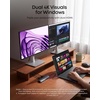 image:imageAnker Nano Laptop Docking Station Dual Monitor 8in1 USB C Dock with 4K60Hz HDMI 10Gbps 1 USBC 2 USBA 85W PD SDTF Card Reader for DellLenovo HP and Windows Laptops Charger Not Included