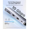 image:imageAnker Nano Laptop Docking Station Dual Monitor 8in1 USB C Dock with 4K60Hz HDMI 10Gbps 1 USBC 2 USBA 85W PD SDTF Card Reader for DellLenovo HP and Windows Laptops Charger Not Included